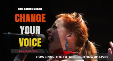 Muscle Gain and Voice Changes: Unraveling the Surprising Connection