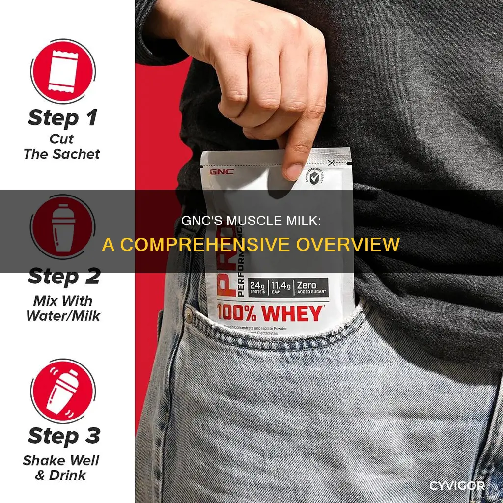 does gnc carry muscle milk