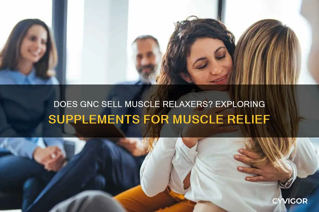 does gnc have muscle relaxer
