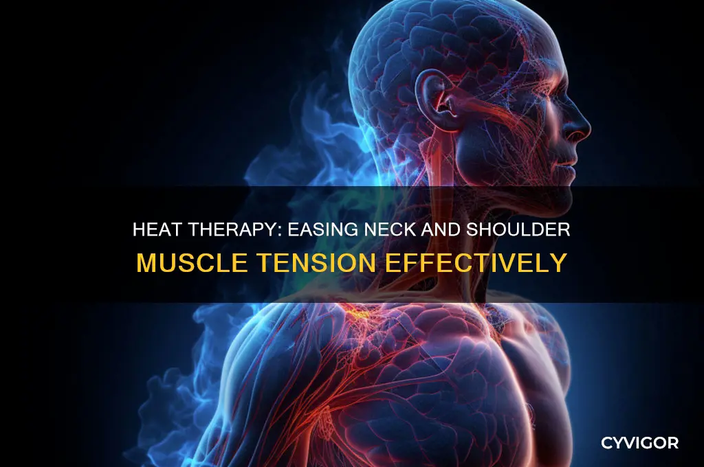 does heat relax neck and shoulder muscles