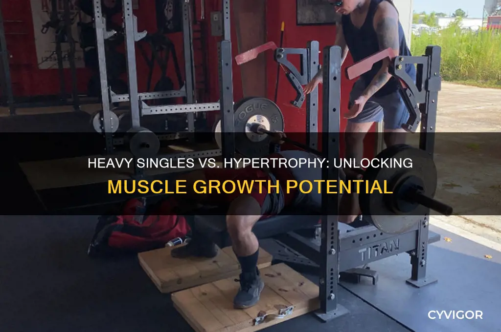 does heavy singles grow muscle