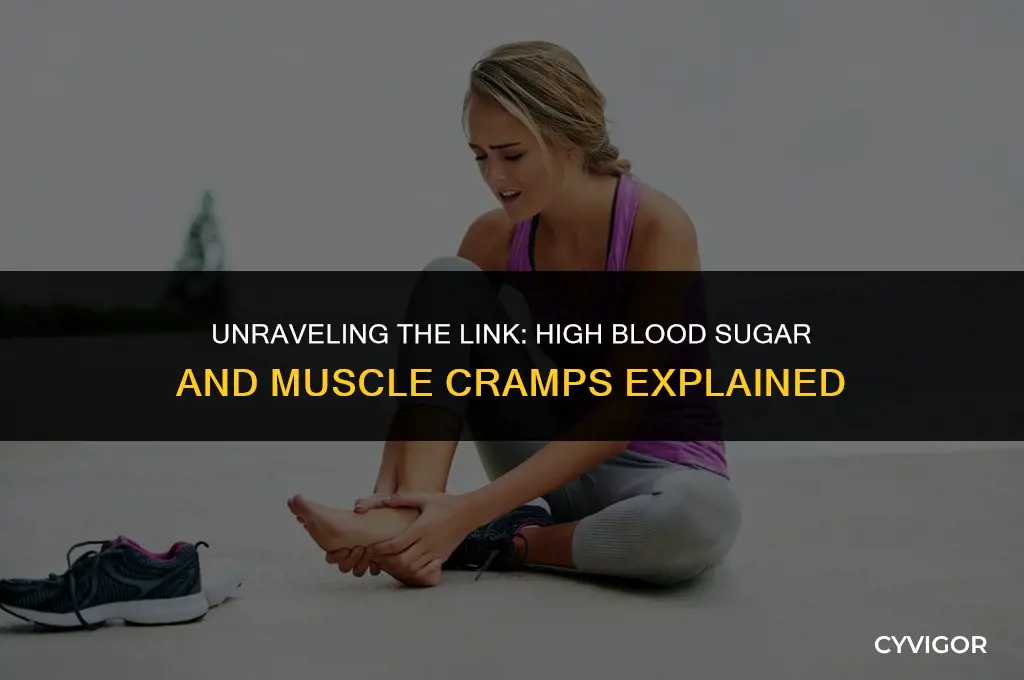 does high blood sugar give you muscle cramps