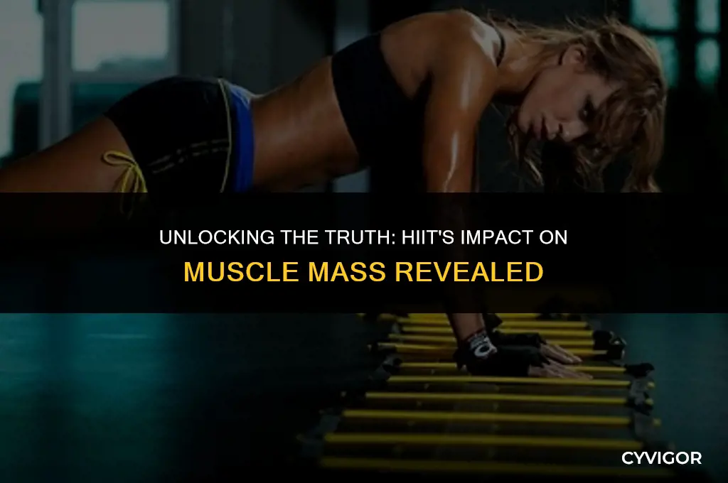 does hiit build muscle mass
