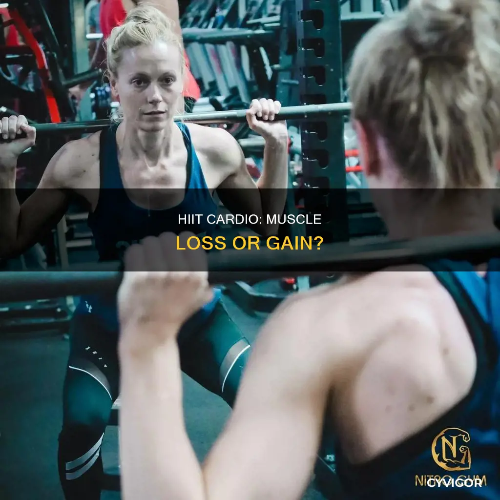 does hiit cardio cause muscle loss