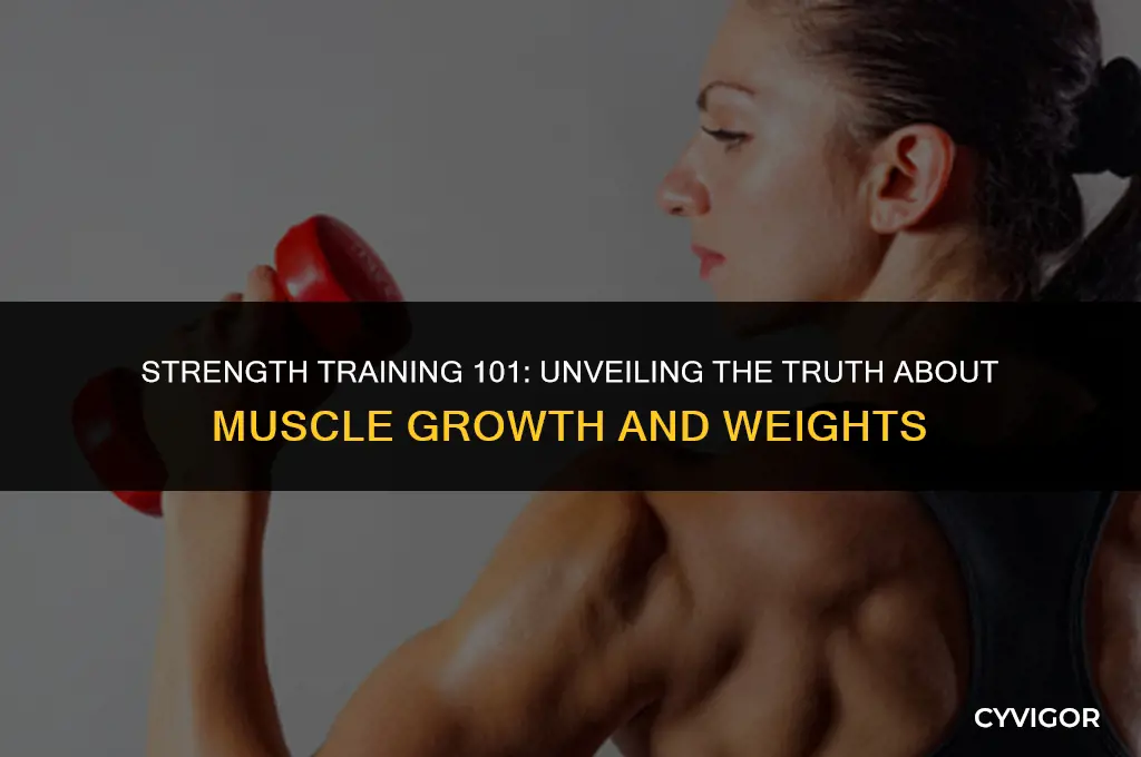 does holding weights build muscle