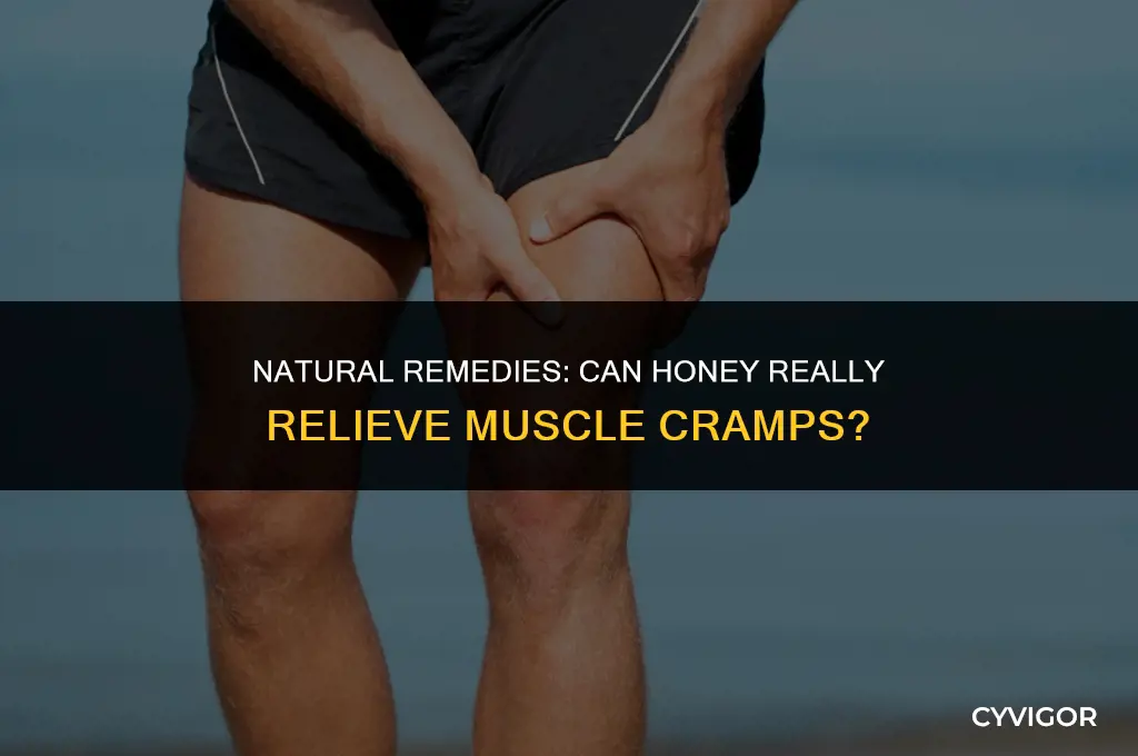 does honey stop muscle cramps
