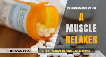 Hydrocodone as Muscle Relaxer: Understanding Its Effects and Uses
