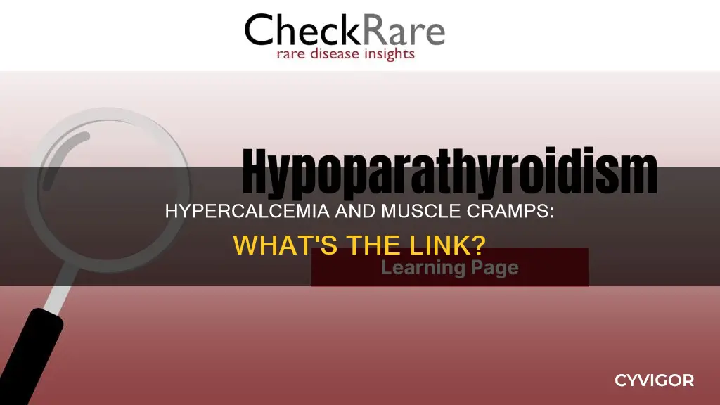 does hypercalcemia cause muscle cramps