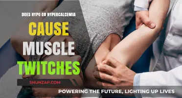 Calcium Imbalance: Muscle Twitch Culprit?