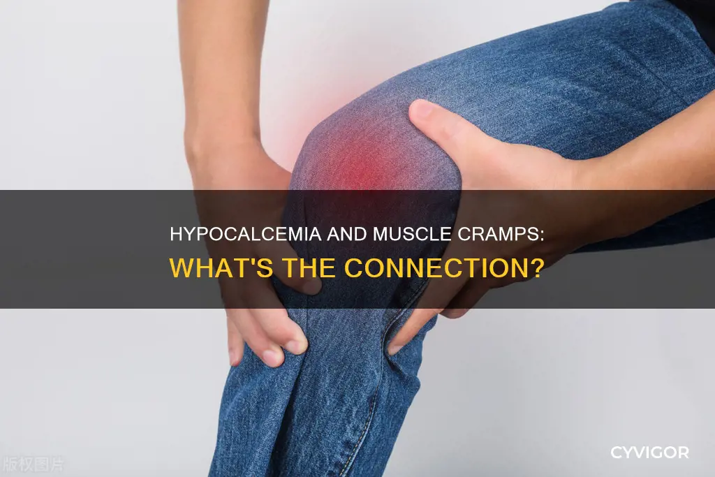 does hypocalcemia cause muscle cramps