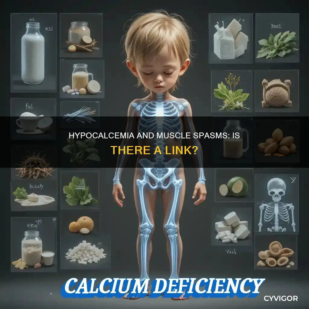 does hypocalcemia cause muscle spasms