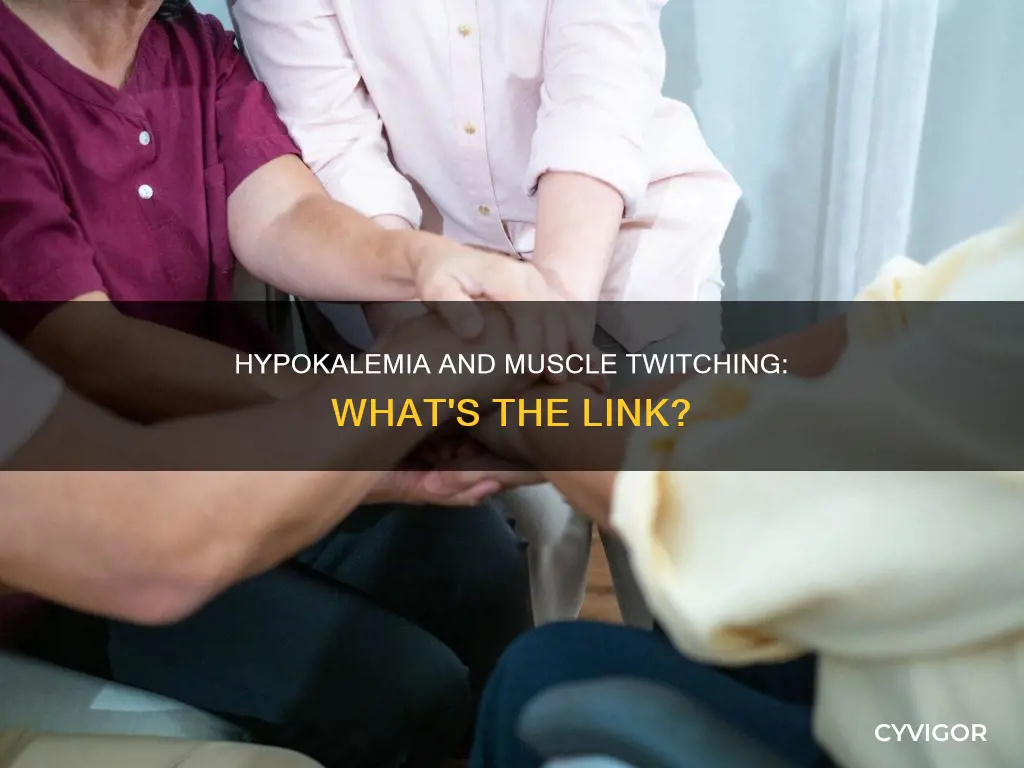 does hypokalemia cause muscle twitching