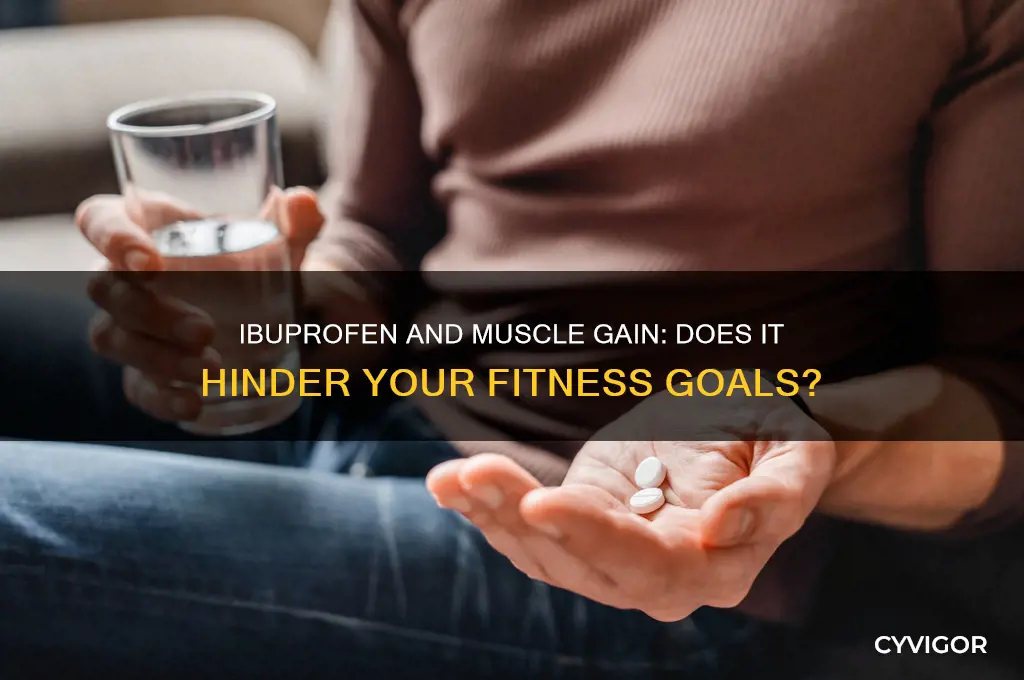 does ibprofein ruin muscle gain