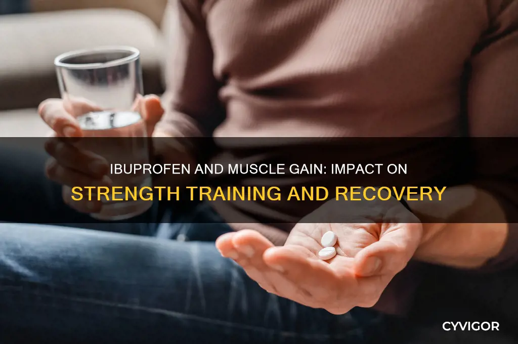 does ibuprofen affect muscle gain