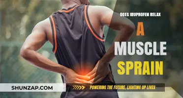 Can Ibuprofen Ease Muscle Sprain Pain and Promote Relaxation?