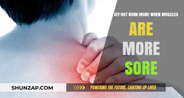 Does Icy Hot Intensify Burning Sensation on Extremely Sore Muscles?