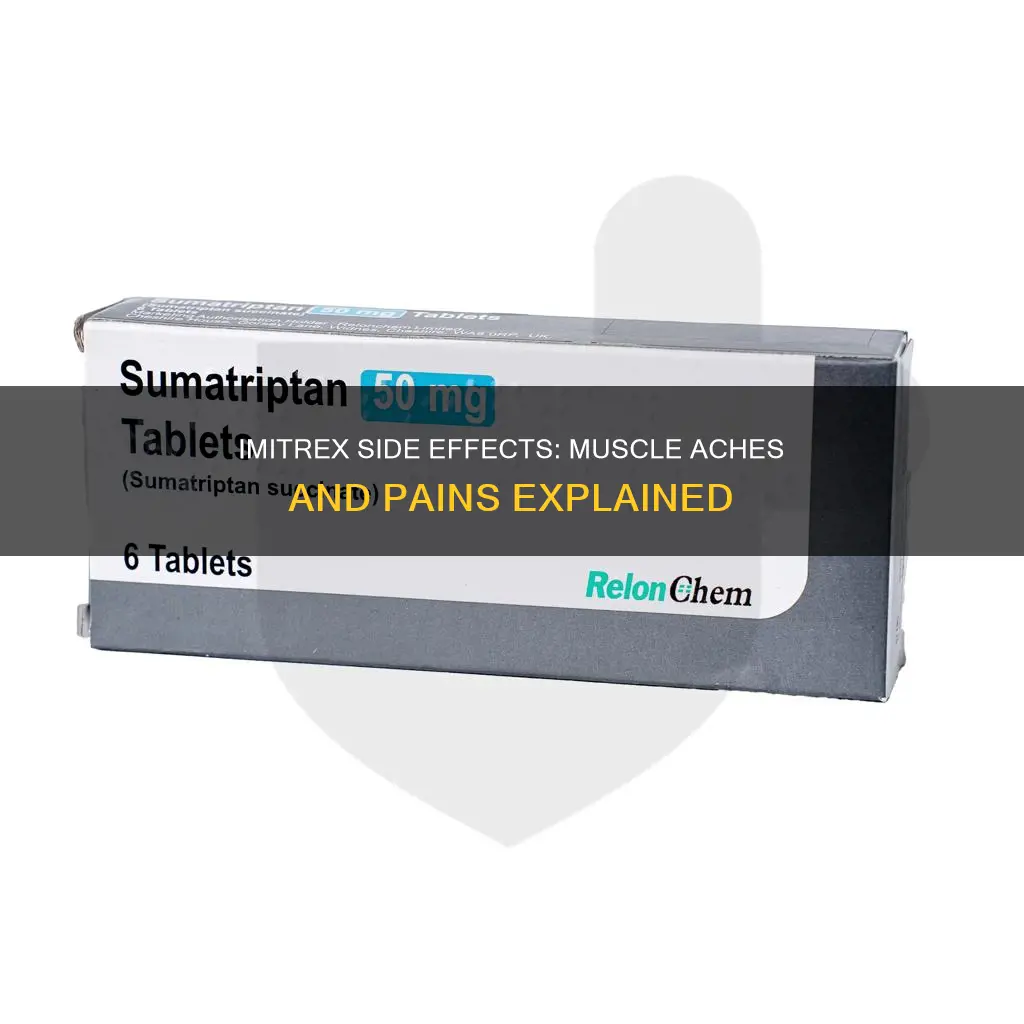 does imitrex cause muscle aches