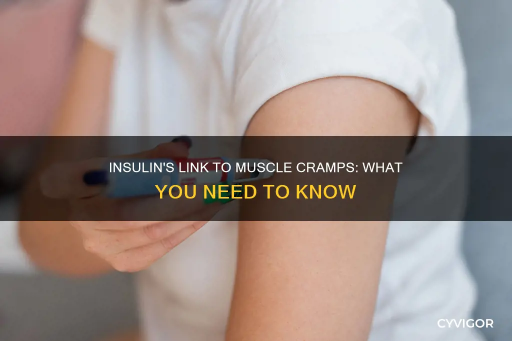 does insulin cause muscle cramps
