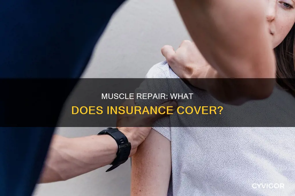 does insurance cover muscle repair