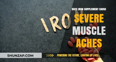 Iron Supplements: The Link to Muscle Aches and Pain