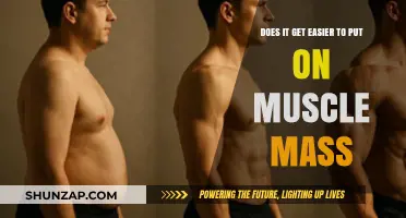 Building Muscle Mass: Does It Get Easier Over Time?