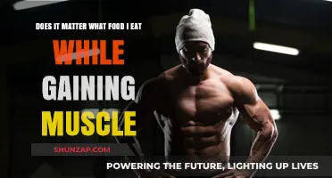 Does Food Choice Impact Muscle Gain? Nutrition's Role in Growth