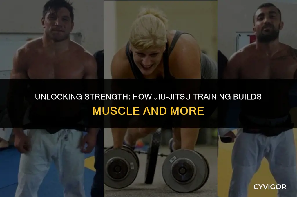 does jiu jitsu build muscle