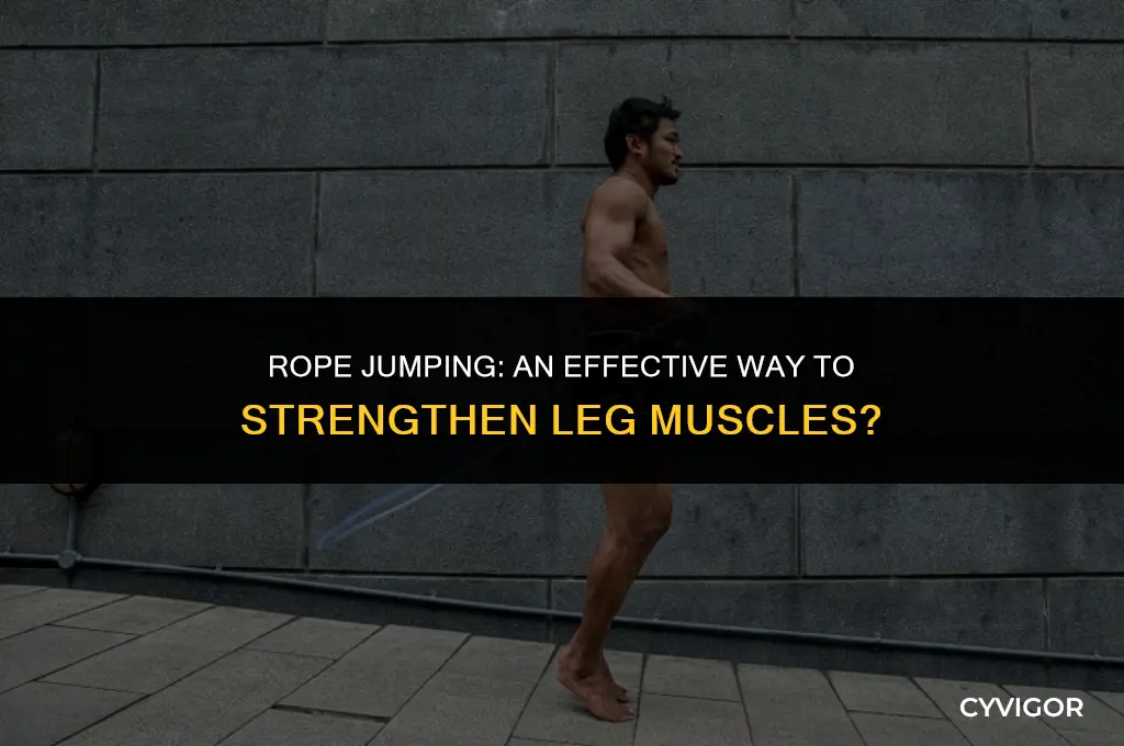 does jump rope build leg muscle