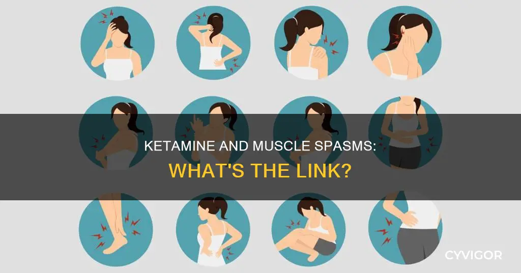 does ketamine cause muscle spasms