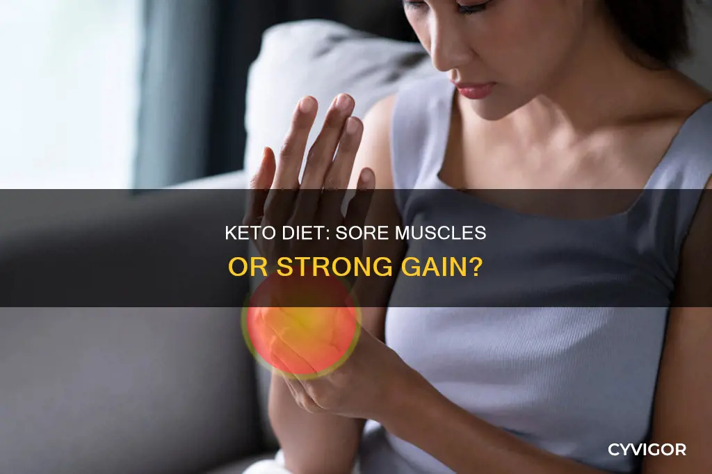 does keto diet cause muscle soreness