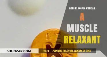 Klonopin as Muscle Relaxant: Effectiveness, Uses, and Considerations