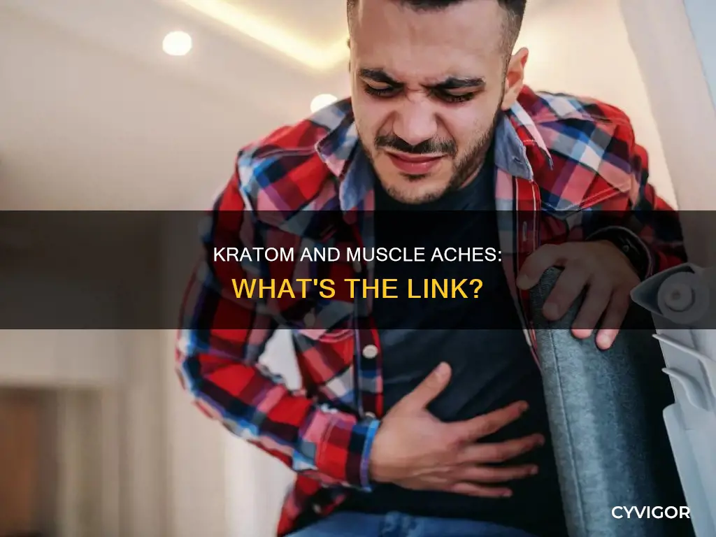does kratom cause muscle aches