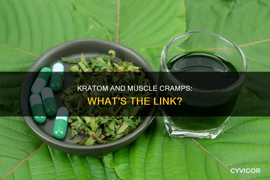 does kratom cause muscle cramps