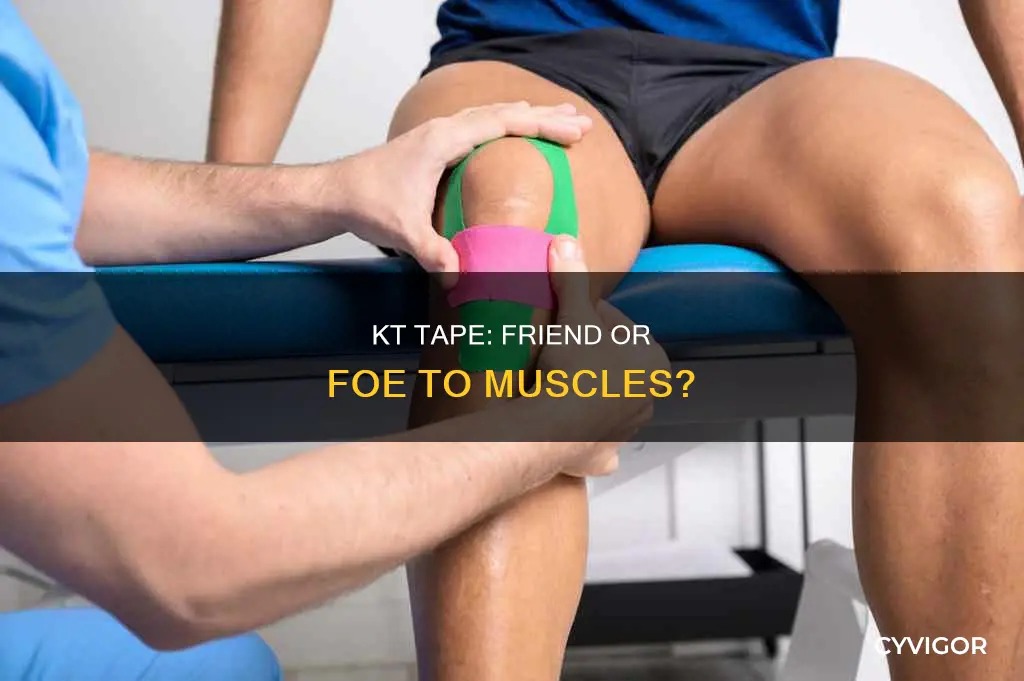 does kt tape weaken muscles
