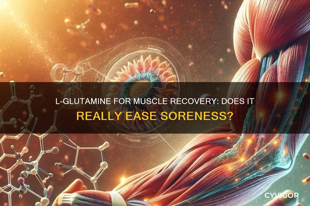 does l glutamine work for sore muscles