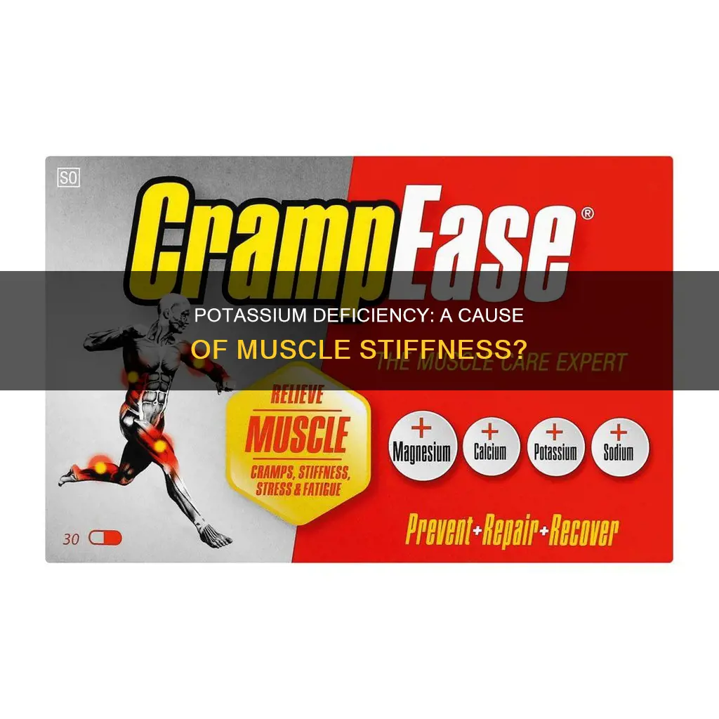 does lack of potassium cause muscle stiffness
