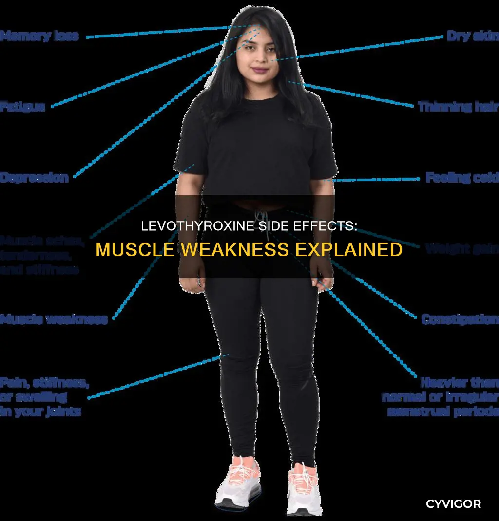 does levothyroxine cause muscle weakness