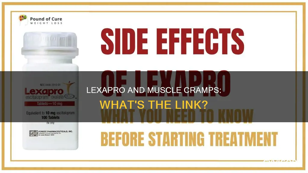 does lexapro cause muscle cramps