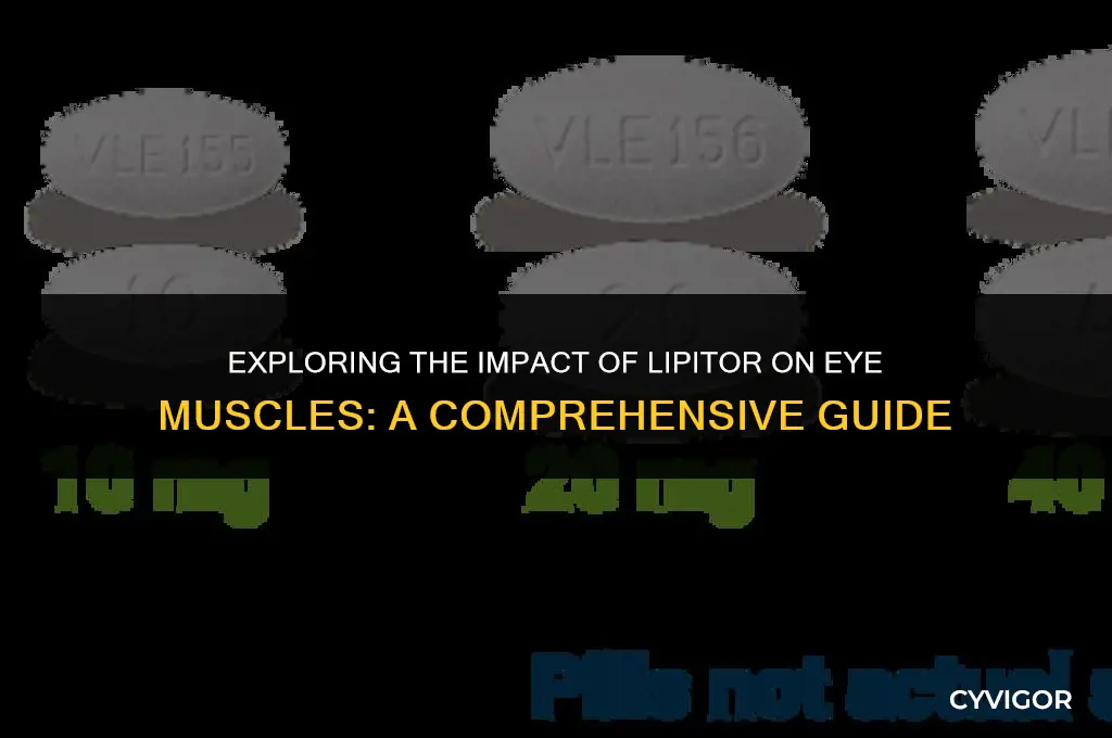 does liptor affect eye muscles