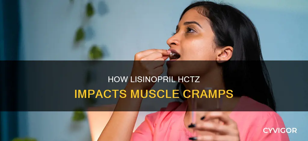 does lisinopril hctz cause muscle cramps