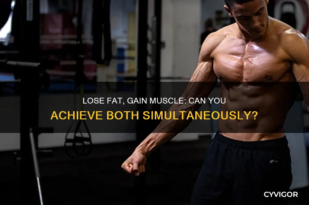does lose body fat mean gain muscle