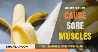 Potassium Deficiency: Sore Muscles and More