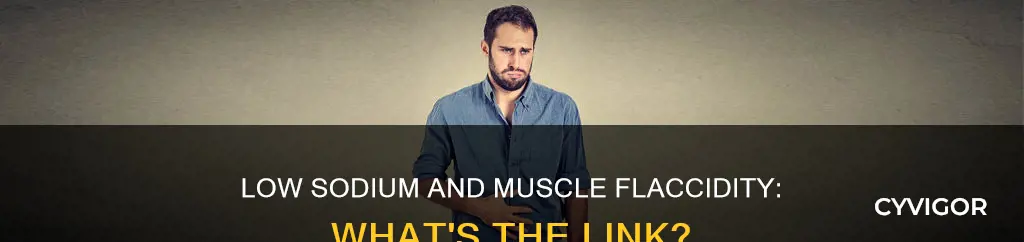 does low sodium cause flaccid muscles