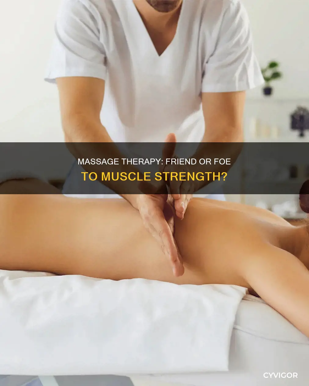 does massage weaken the muscles