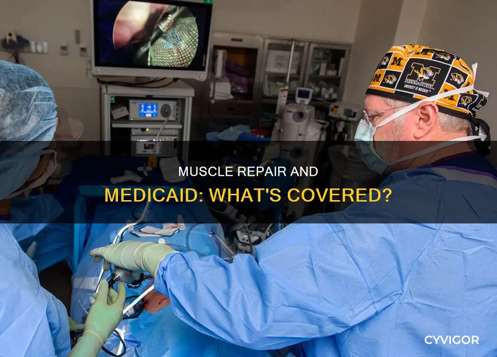 does medicaid cover muscle repair