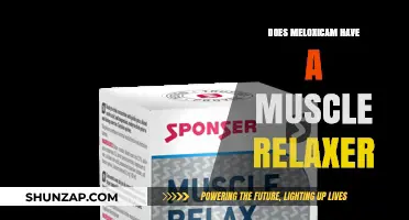 Meloxicam and Muscle Relaxation: Understanding Its Role and Effects