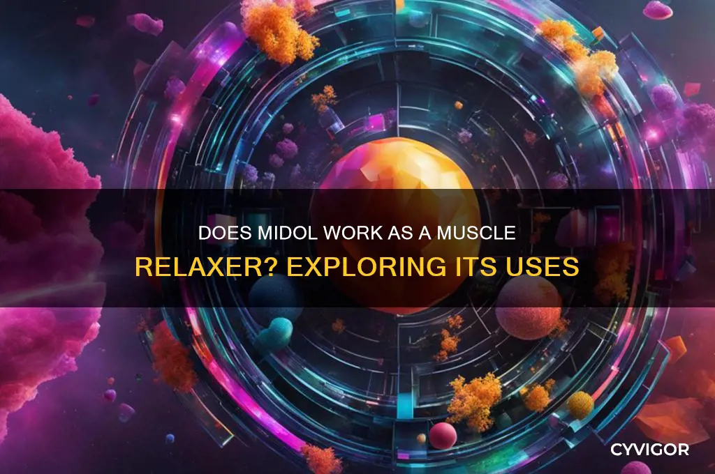 does midol work as a muscle relaxer