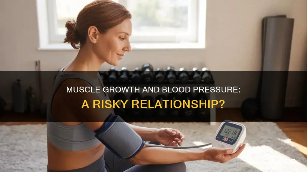 does more muscle cause high blood pressure