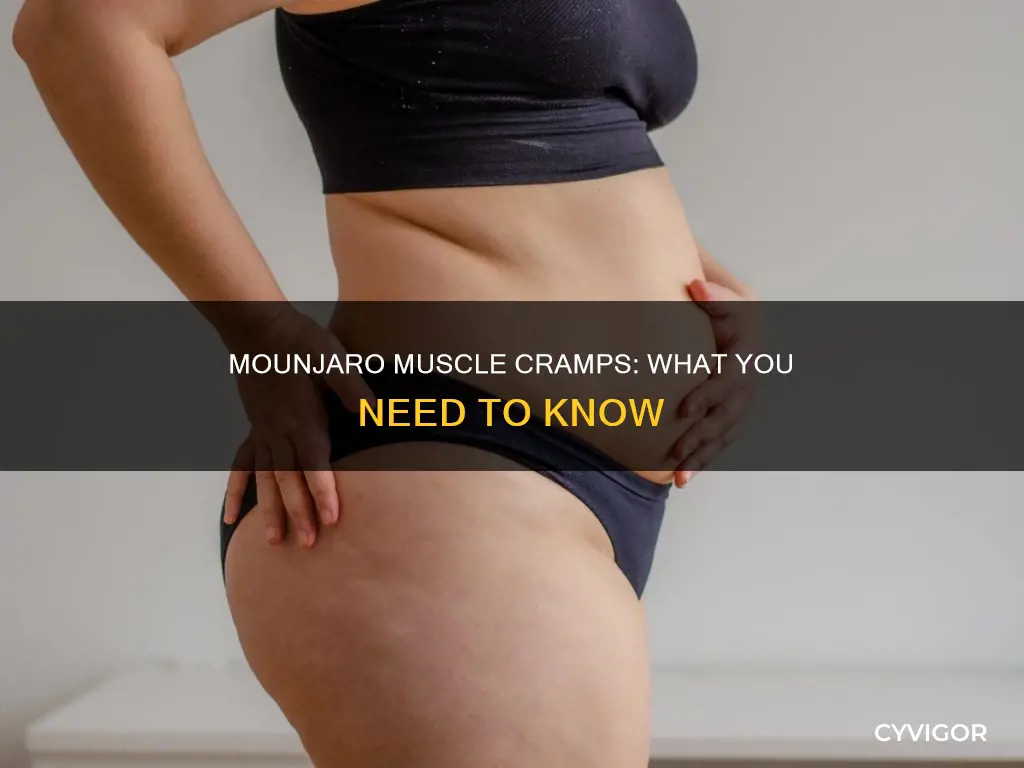 does mounjaro cause muscle cramps