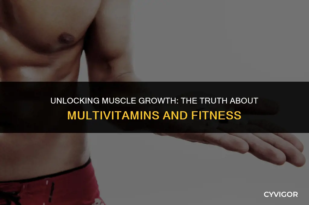 does multivitamins help build muscle